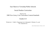6-8 Social Studies - East Hanover Township School District
