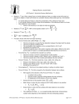 Lecture Notes - Flipping Physics