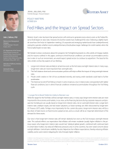 Fed Hikes and the Impact on Spread Sectors