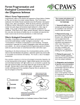 Isthmus Fragmentation fact sheet