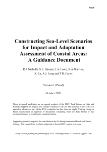 Constructing Sea-Level Scenarios for Impact and Adaptation