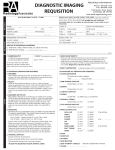 General Requisition - Lethbridge Radiology Associates