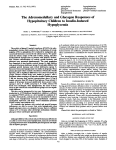 The Adrenomedullary and Glucagon Responses of