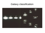 Galaxy classification