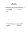 Physics 2426 Engineering Physics II Review Problems Exam 1