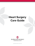 Heart Surgery Care Guide - OSU Patient Education Materials