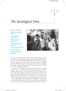 The Sociological View - McGraw Hill Higher Education