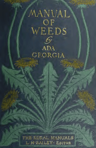 A manual of weeds - Weed Science Society of America