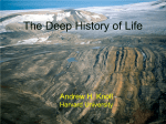 The Deep History of Life