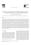 The origin of the support effect in supported metal oxide catalysts: in