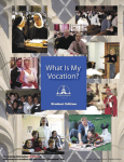 What is My Vocation - Curriculum for Junior High Students