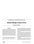 Bacteria Pathogen Virulence Primer