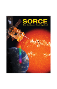 SORCE brochure.qx - Laboratory for Atmospheric and Space Physics
