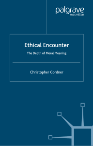 Ethical Encounter - sikkim university library