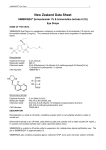 New Zealand Data Sheet