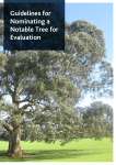 Guidance for nominating notable trees