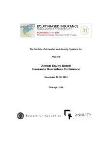 Annual Equity-Based Insurance Guarantees Conference