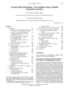 Transition Metal Polyhydrides: From Qualitative