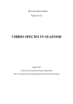 VIBRIO SPECIES IN SEAFOOD