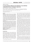 A novel sensitive method for the detection of user