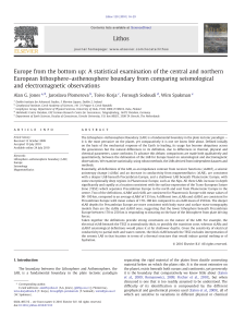 Europe from the bottom up: A statistical examination of the central