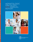 hematologic oncology 2015 annual report