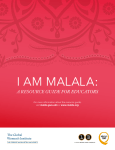 A Resource Guide for Educators - I Am Malala: A Resource Guide