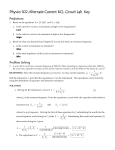 RCL Worksheet Key