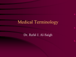 Medical Terminology