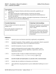 Unit 1 Standards for Precalculus