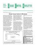 Breast and Cervical Cancer Control in Minnesota