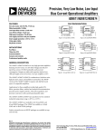 AD8671-4, 1-2-4, 75uV 12nA, 10MHz, 2.8nVhz.pdf