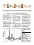 January/February 2006: Volume 34, Number 1 (PDF: 183KB/8 pages)