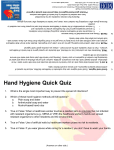 Hand Hygiene Quick Quiz (PDF: 42KB/1 page)