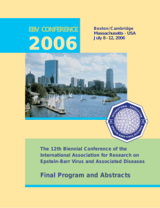 Twelfth International Symposium July 2006 program [PDF 748.15KB]