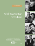 Adult Vaccination Saves Lives, National Foundation for Infectious Diseases