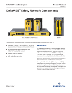 DeltaV SIS™ Safety Network Components
