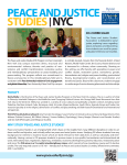 Peace and Justice Studies - NYC