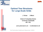 Optimal Tree Structures for Large-Scale Grids - National e