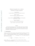 Minimal inequalities for an infinite relaxation of integer programs