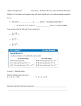 Algebra II/Trig Honors Unit 3 Day 1: Evaluate nth Roots and Use