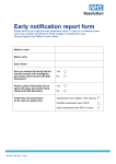 Early Notification Team procedure manual