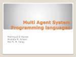 Multi Agent System Programming languages