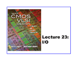 Lecture 23: I/O