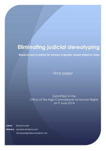 2. Access to justice for women in gender-based violence