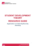 Student Development Theory Application in Fraternity
