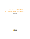An Overview of the AWS Cloud Adoption Framework