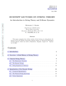 BUSSTEPP Lectures on String Theory