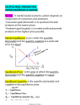 Chapter 6 Equilibrium Surplus Shortage 11-14-11