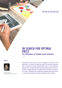in search for optimal price